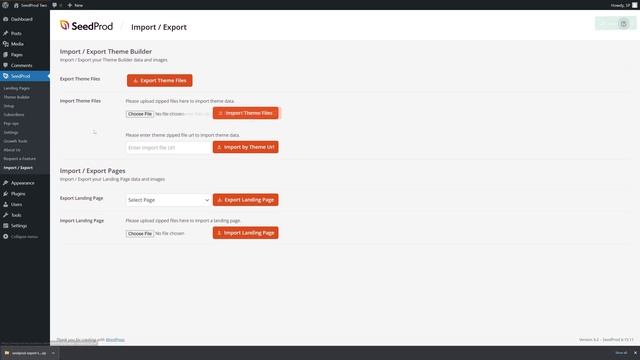 How to Export/Import Themes & Landing Pages in SeedProd смотреть онлайн