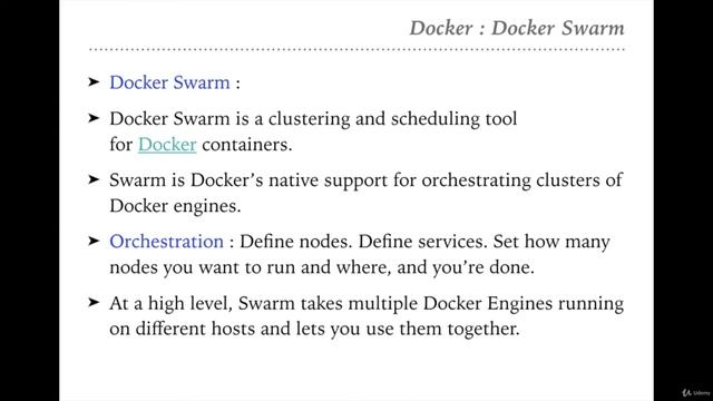 1 Docker Swarm Introduction Swarm Orchestration смотреть онлайн