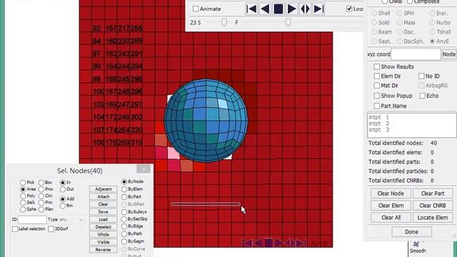 LS-PrePost Workshop07 - Identify Nodes and Elements смотреть онлайн