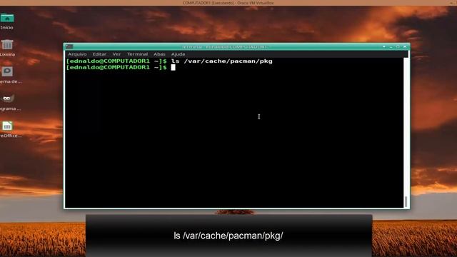 Utilizando o cache do Manjaro para instalar programas смотреть онлайн