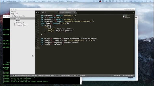 LOVE CREATING CUSTOM EMAILS IN 15 MINUTES USING NODEJS AND SENDGRID смотреть онлайн