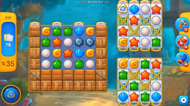 Fishdom Level 511 - 520 HD Walkthrough | 3 - match game | playgame | ios | android | pc | app смотреть онлайн