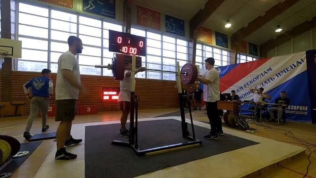 Присед - Мужчины [93 весовая категория] [2 группа] смотреть онлайн