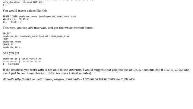 Databases: Enter hours only in SQL (2 Solutions!!) смотреть онлайн