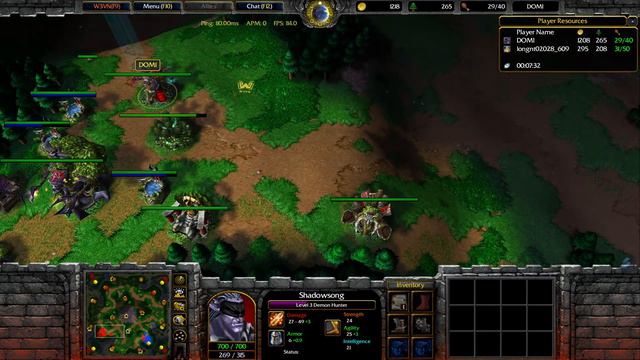 Domi vs Longnt -M3 warcraft 3 смотреть онлайн