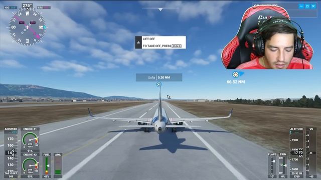 НЕ МОГА ДА ВДИГНА САМОЛЕТА! FLIGHT SIMULATOR 2020 смотреть онлайн