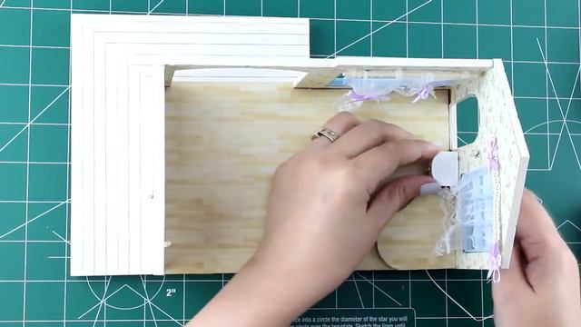 Provence Lavender, Fully Furnished Model DIY House Kit смотреть онлайн