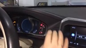 Сброс сервиса на Volvo XC 60, XC70 с графическим дисплеем