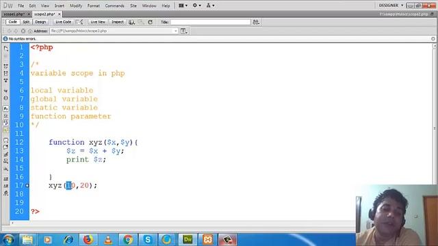 PHP variable scope part4 in Bangla Language смотреть онлайн