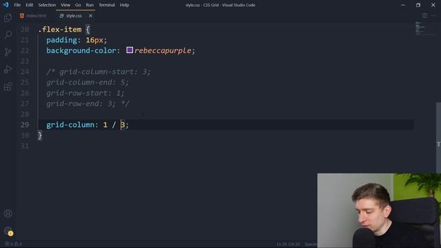 CSS Grid Tutorial Deutsch für Anfänger [30+ Minuten] смотреть онлайн