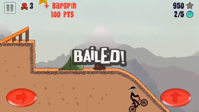 Stickman BMX GamePlay 2 смотреть онлайн
