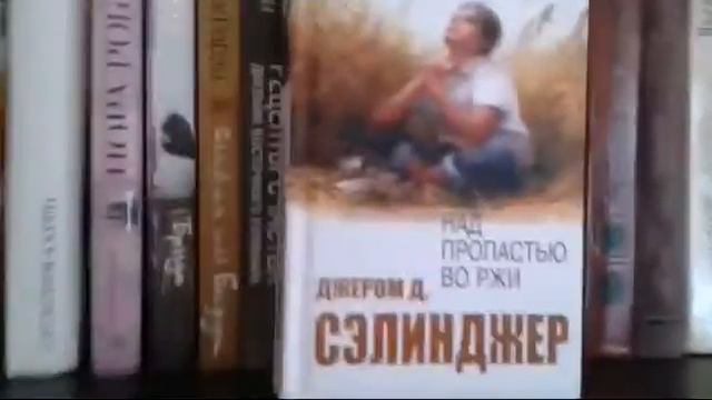 Обзор на книгу Джерома Селинджера "Над пропастью во ржи". смотреть онлайн