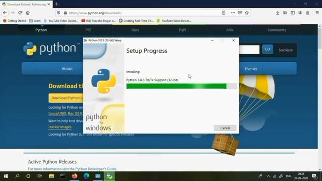 Python 3.8 installation смотреть онлайн