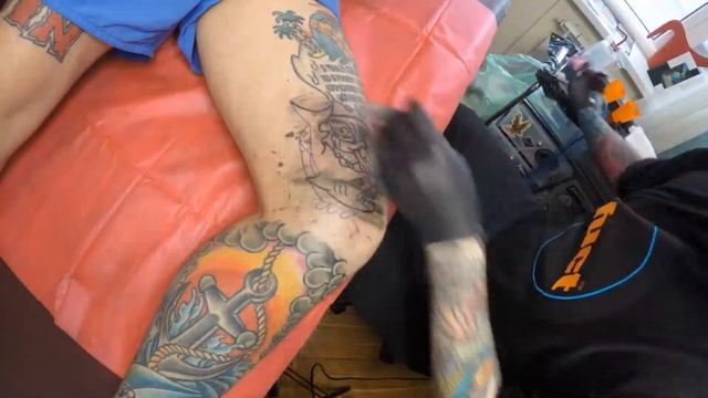 Tattoo Time Lapse - Denis Volkov смотреть онлайн