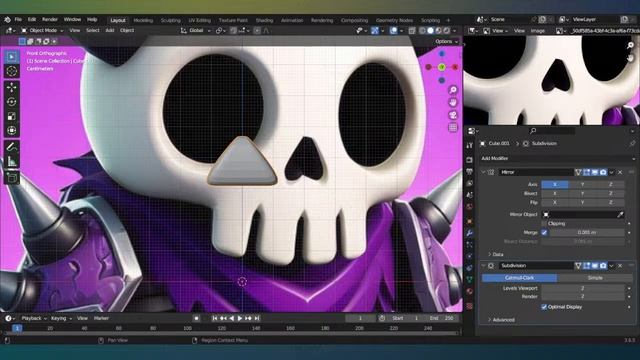Blender Live - Personagem Para jogo - Zirus Esqueleto 01 смотреть онлайн