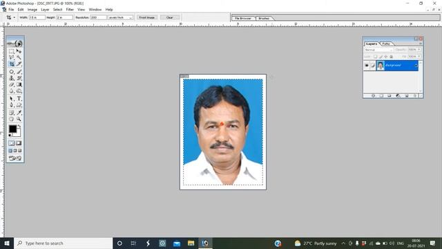 How to Create 32 Passport Size Photos in Photoshop 7.0 in Telugu || Ideal Vasantha смотреть онлайн