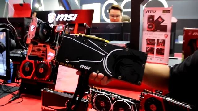 MSI 1080 POWER! (Aegis, Corsair Cooled Gpu, Godlike, Titanium) Computex смотреть онлайн