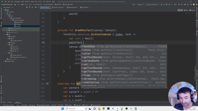 Добавляем текст в CustomView - #5 | Android Studio + Kotlin смотреть онлайн