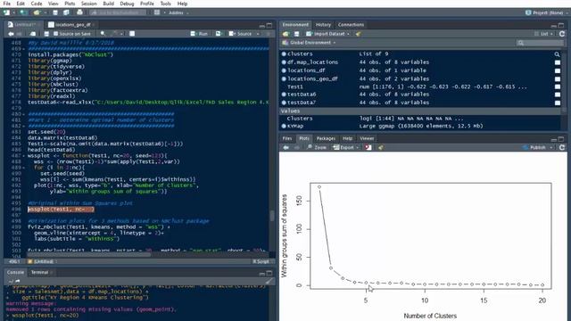 KMeans Clustering Part 1 - Determining The Optimal Number Of Clusters смотреть онлайн