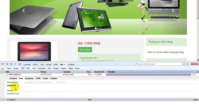 Yii Framework tạo giỏ hàng jquery Ajax step 14 смотреть онлайн
