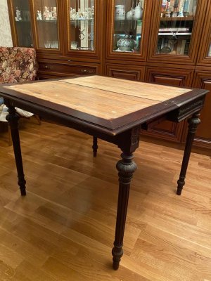 Реставрация русского игрального стола ХIХ века. 1 серия