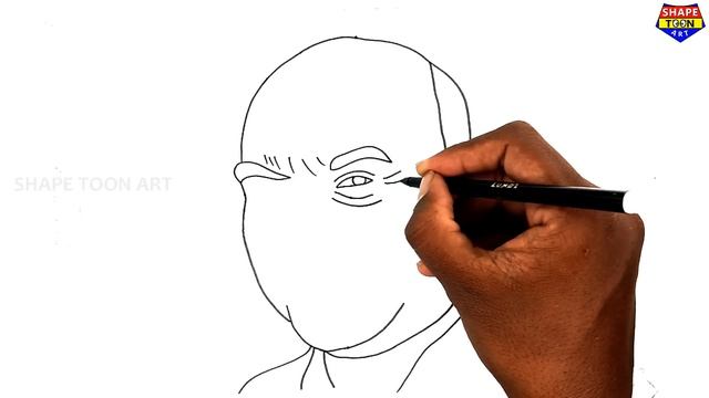 Turn 5 dots into Kamarajar drawing easy - How to draw kamarajar drawing easy outline sketch смотреть онлайн