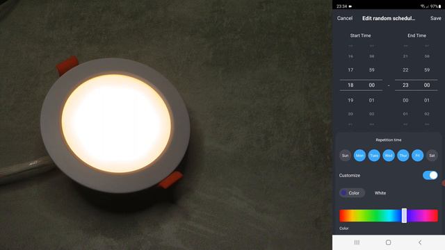 Zemismart RGBW spotlight for Apple Home and Tuya смотреть онлайн