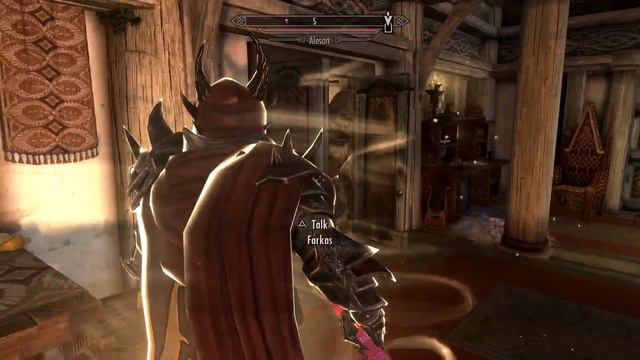 Skyrim Special Edition: Funny moments, NPC glitched into my tundra Homestead!😅😅😅 смотреть онлайн