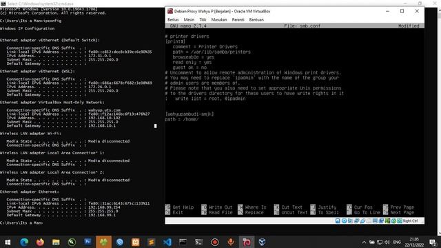 Konfigurasi Samba Server Debian 9 смотреть онлайн