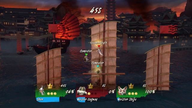Kung Fu Panda: Schowdown of legendary legends - Playthrough 1 - Shen смотреть онлайн