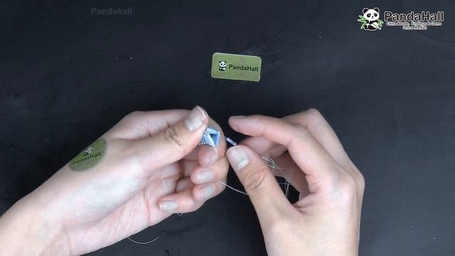 How to make Blue Spiral Bracelet with Glass Bugle Beads【Beading With PandaHall】 смотреть онлайн