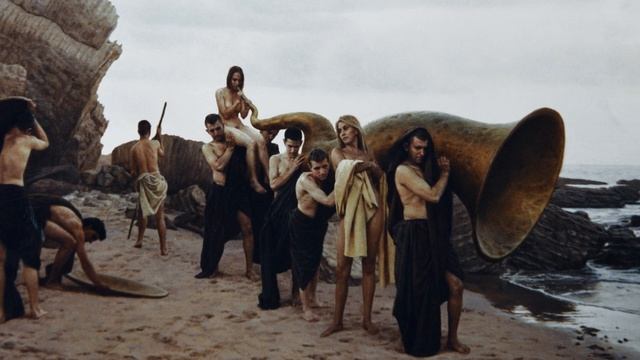 Вояж Живопись Холст, масло 89х195 Художник Геннадий Улыбин смотреть онлайн