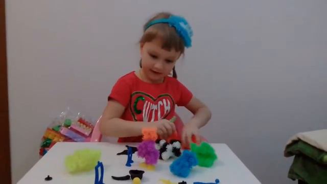 Банчемс у Алёнушкки, лепим летучую мышь, чудика и змейку Benches have Alenushki, sculpt a bat of t смотреть онлайн