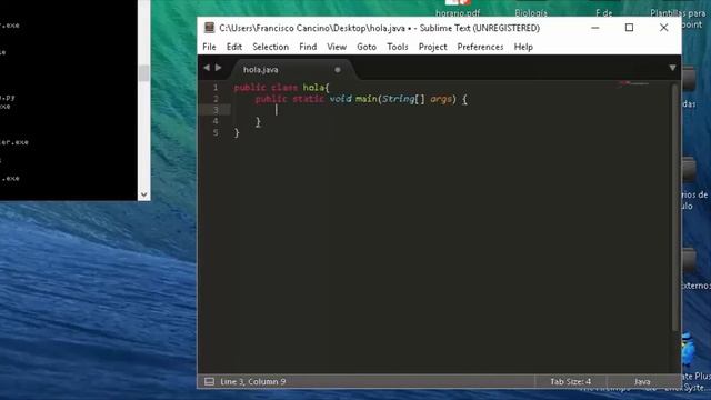 Aprende hacer el "hola mundo" en java usando sublime text y el CMD смотреть онлайн