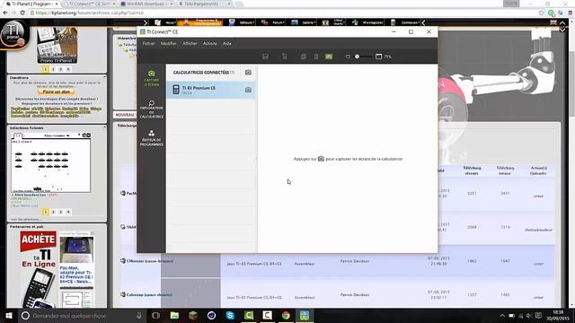 METTRE DES JEUX (PACMAN) SUR LA CALCULATRICE TI 83 PREMIUM CE [2017] смотреть онлайн