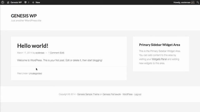Introducing the Genesis Framework for WordPress смотреть онлайн
