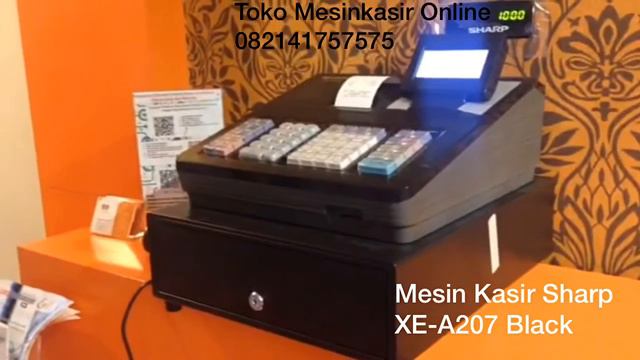 Mesin Kasir Sharp XE-A207 Black смотреть онлайн