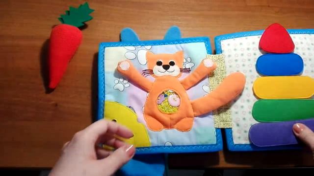 Развивающая книга QUIET BOOK busy book смотреть онлайн