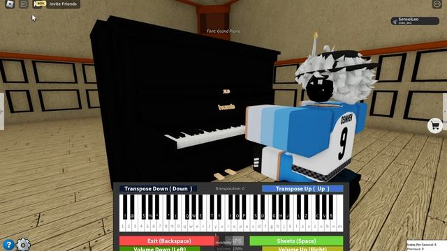 JVKE- Golden Hour (Roblox Piano) смотреть онлайн
