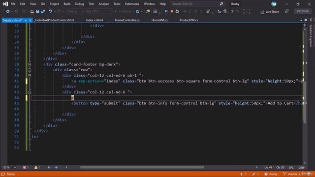 ASP.NET Core MVC для .NET 5. Первая часть 5 - Секция 5 Настройка UI.mp4 смотреть онлайн