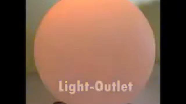 Nastrojowa Szklana Kula LED A60 - RGB