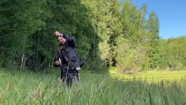 Рыбалка в западной сибири! Ночевка в тайге. Поиск избы, вкусная еда, головокружительная природа. смотреть онлайн