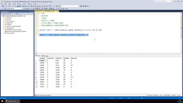 28 - Cláusula TOP: Limitar Resultados de una Consulta [SQL Server - Transact SQL]] смотреть онлайн