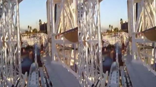 3D Roller Coaster for 3D TVs and Passive 3D Monitors Google Cardboard VR смотреть онлайн