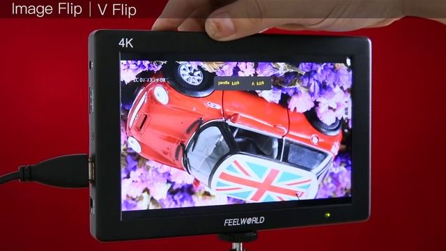 FEELWORLD T7 7" 4K On camera Monitor with HDMI Input/ Output IPS 1920x1200 Rugged Aluminum Housing смотреть онлайн