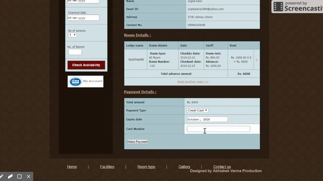 Hotel Booking V1 php project смотреть онлайн