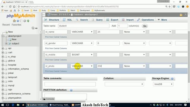 How to Create Database Table in Mysql PHPMyAdmin | PHP Mysql Tutorial in Hindi смотреть онлайн