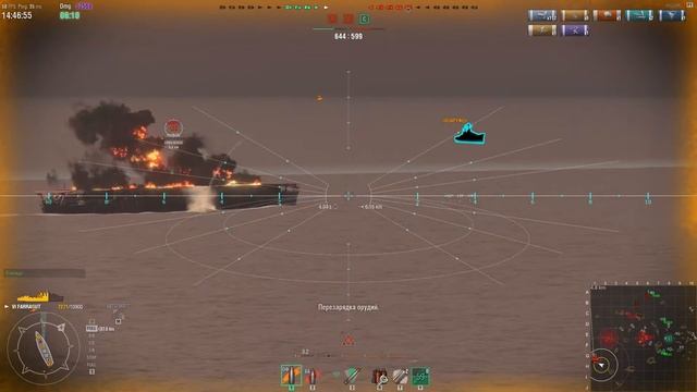 Farragut эсминец США VI уровень - Обзор, Гайд. WoWs Фаррагут смотреть онлайн