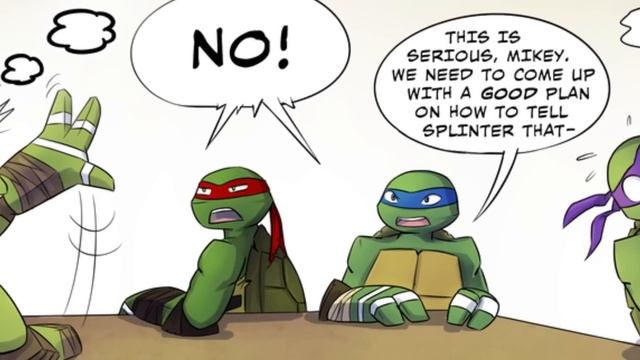 TMNT комикс озвучка|Сплинтер дедушка смотреть онлайн