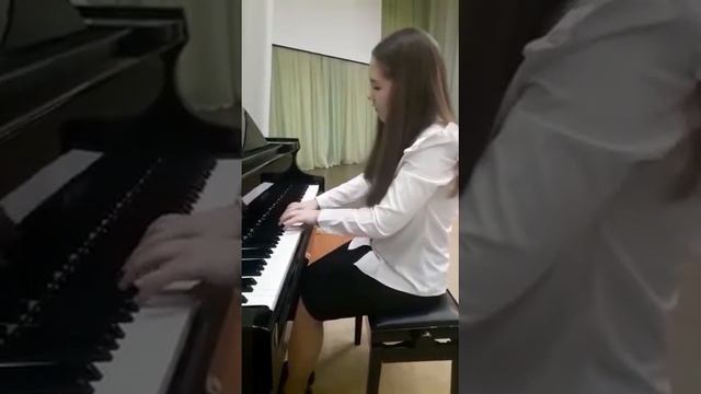 Маврина Ксения. И.С. Бах, Трехголосная инвенция си-минор. смотреть онлайн